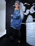 F3241 Dark Blue Denim Jacket